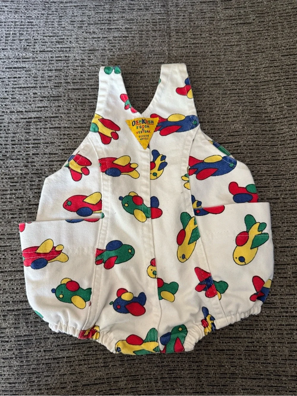Vintage OshKosh B’ Gosh Baby Shortalls